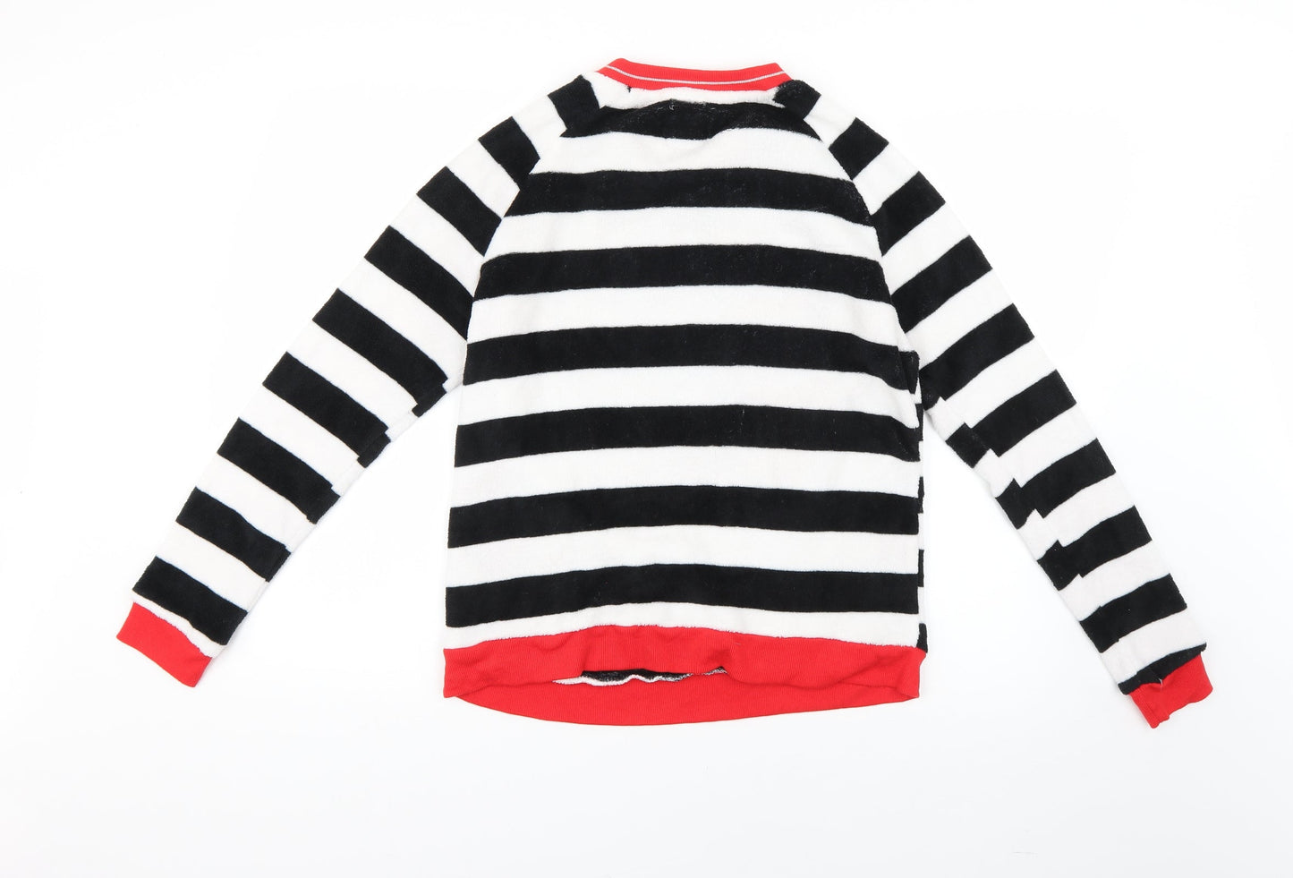 Disney  Womens Multicoloured Striped  Top Pyjama Top Size 10  - Disney