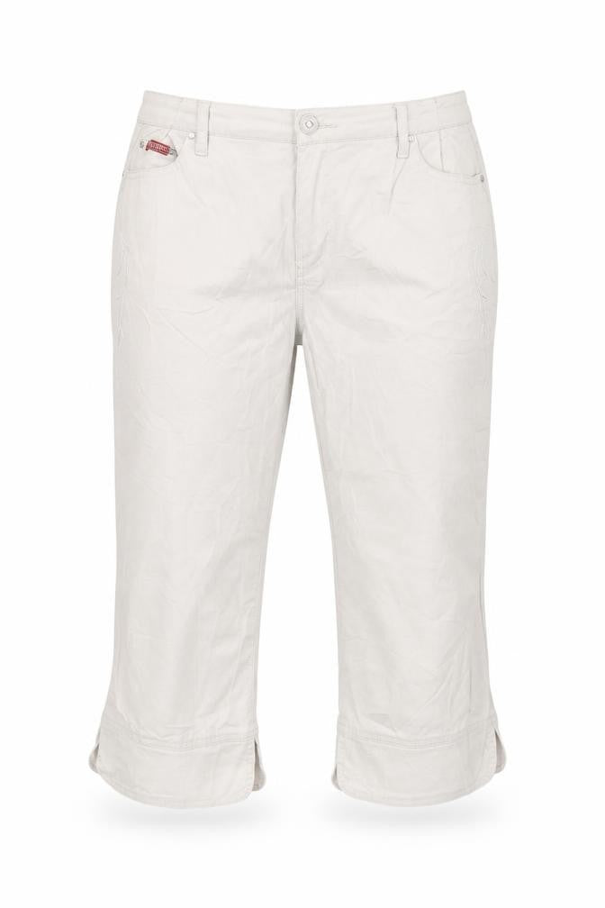 qit Womens Beige   Cropped Trousers Size 34 in L20 in
