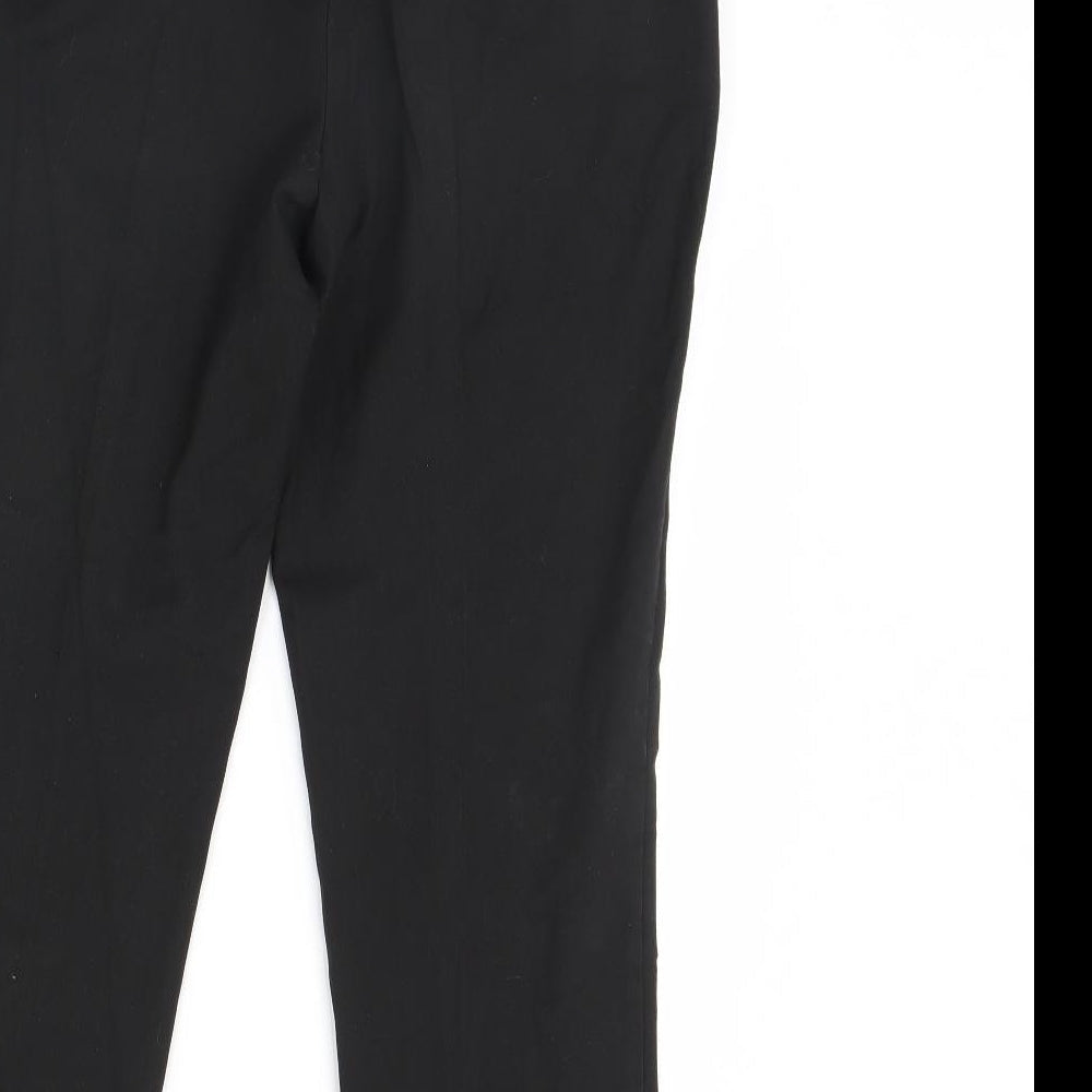 NEXT Womens Black   Trousers  Size 10 L26 in