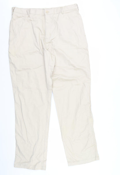 Preloved cape point  Womens Beige   Trousers  Size 38 L34 in - Front