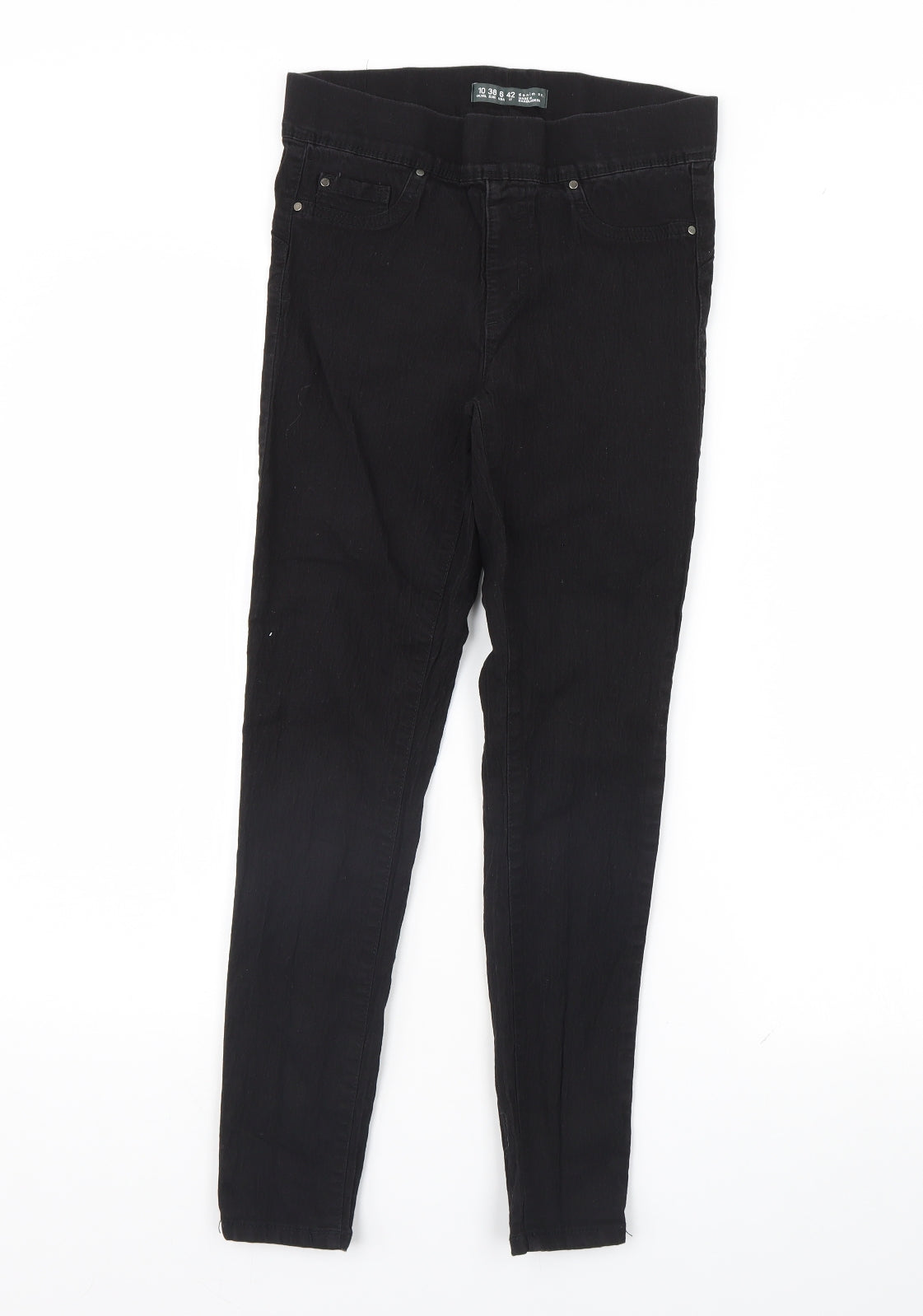denim Co Womens Black   Skinny Jeans Size 10 L26 in