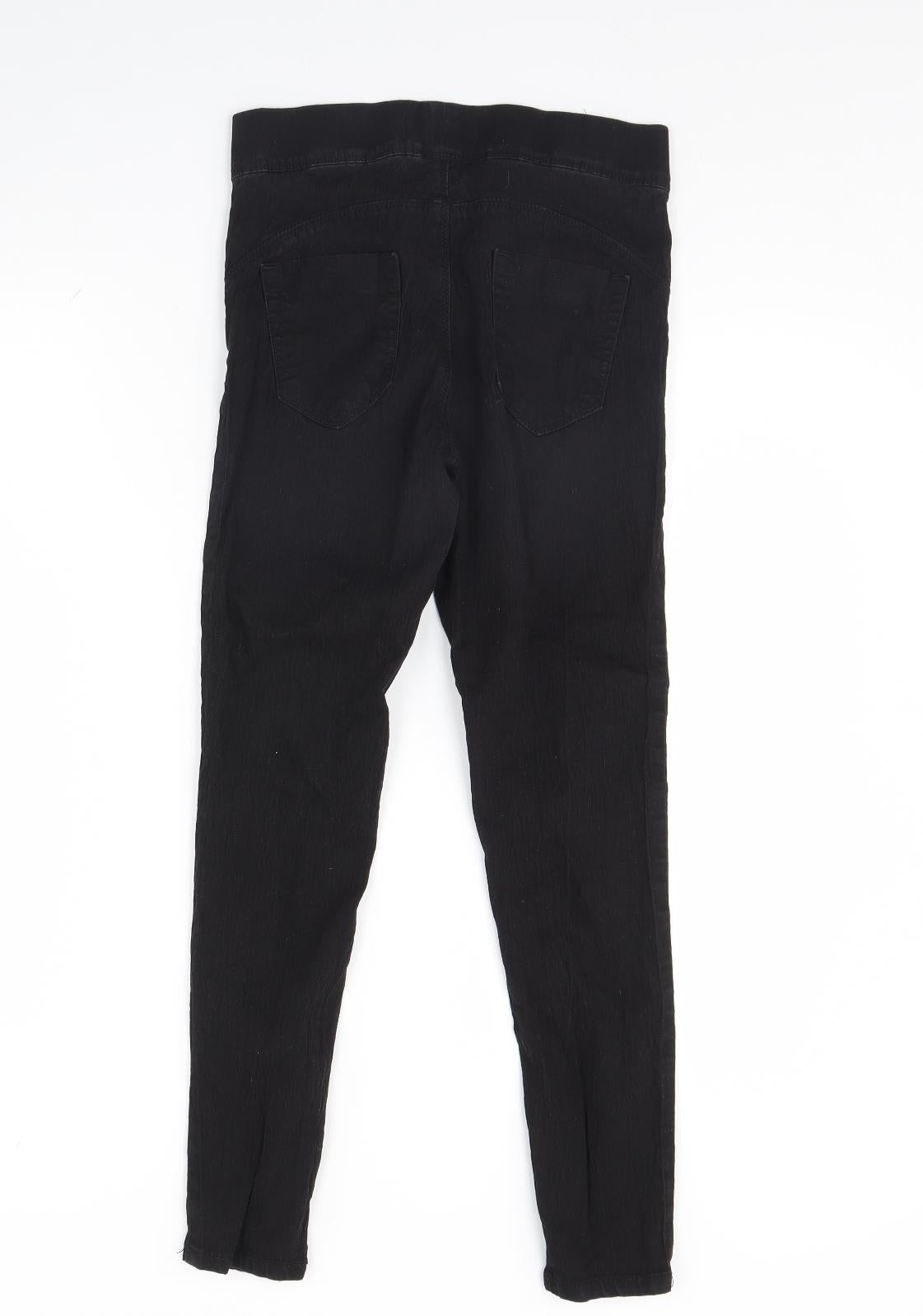 denim Co Womens Black   Skinny Jeans Size 10 L26 in