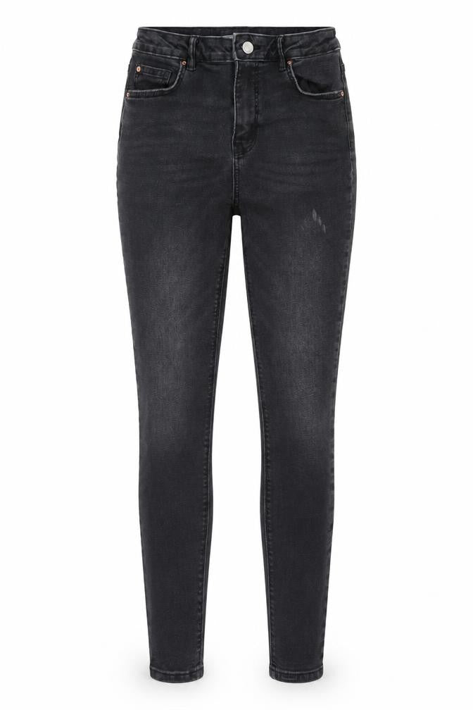 Denim & Co. Womens Black  Denim Skinny Jeans Size 12 L28 in
