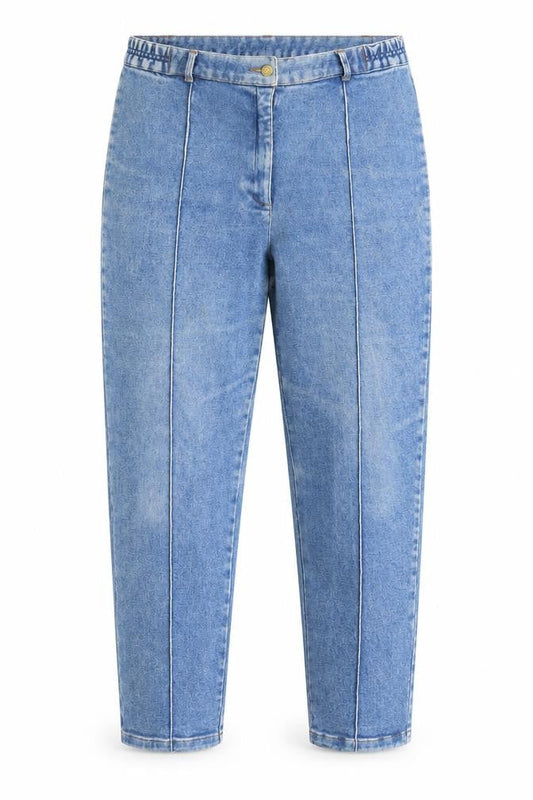 Womens Blue  Denim Straight Jeans Size 36 in L30 in