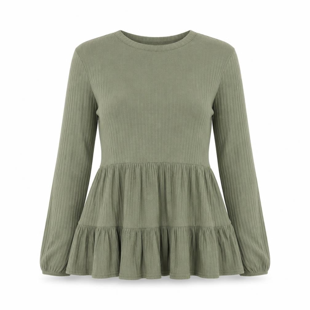 New Look Womens Green   Basic Blouse Size 8
