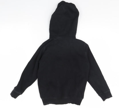 Back view of School Life boys’ black jacket, size 9, years - school