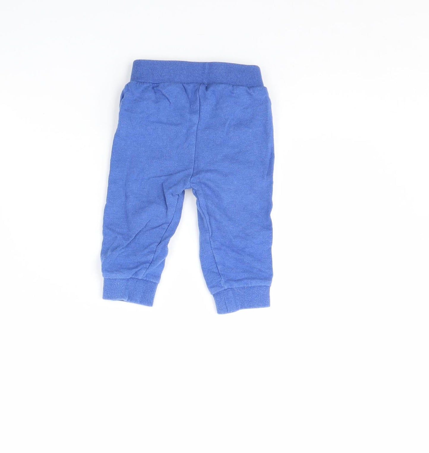Mini Club Boys Blue   Jogger Trousers Size 9 Months