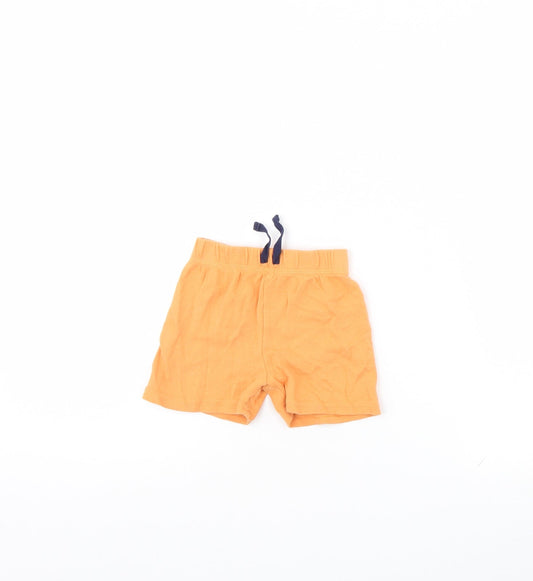 George Baby Orange   Cropped Trousers Size 6-9 Months