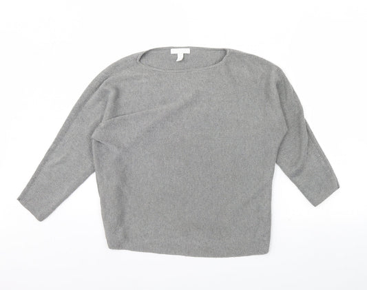 H&M Womens Grey   Pullover Jumper Size M
