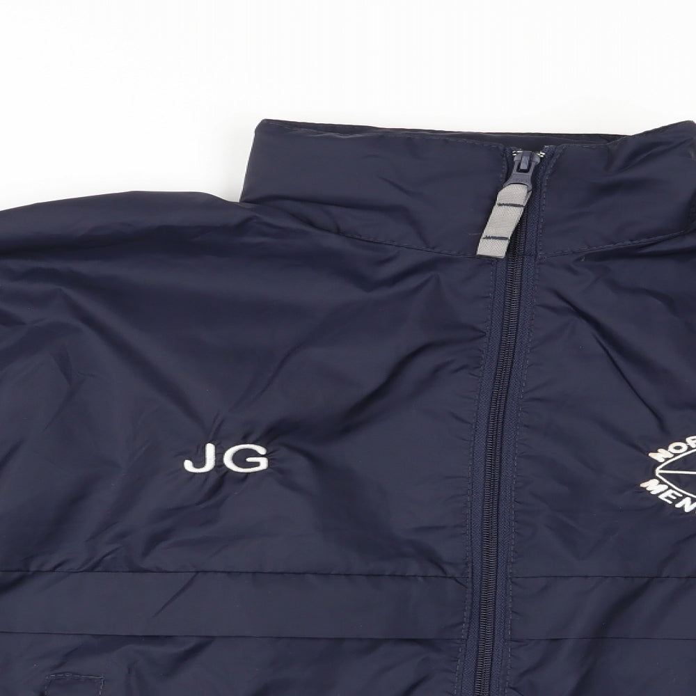 B&C Collection Boys Blue   Rain Coat Coat Size 9-10 Years  - Northampton Mens own RFC