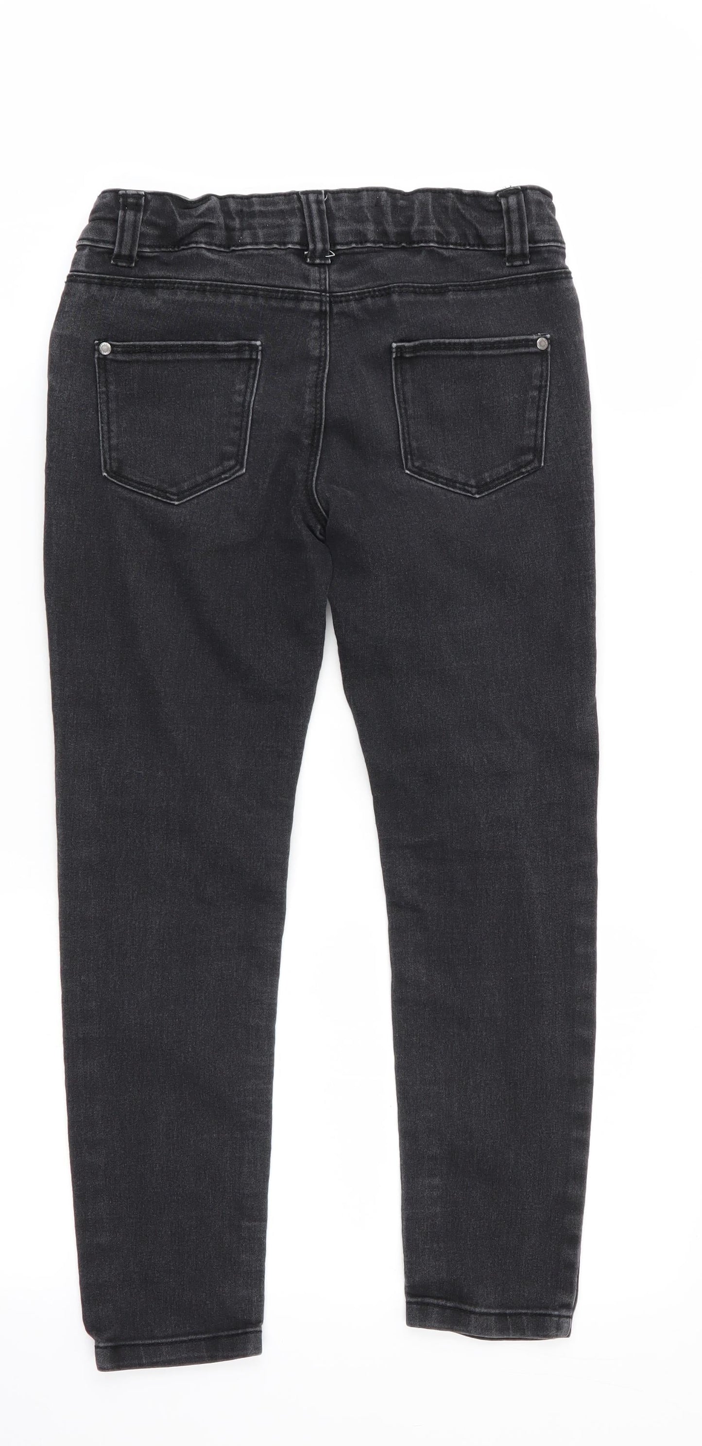 Denim Co Girls Black   Skinny Jeans Size 8-9 Years
