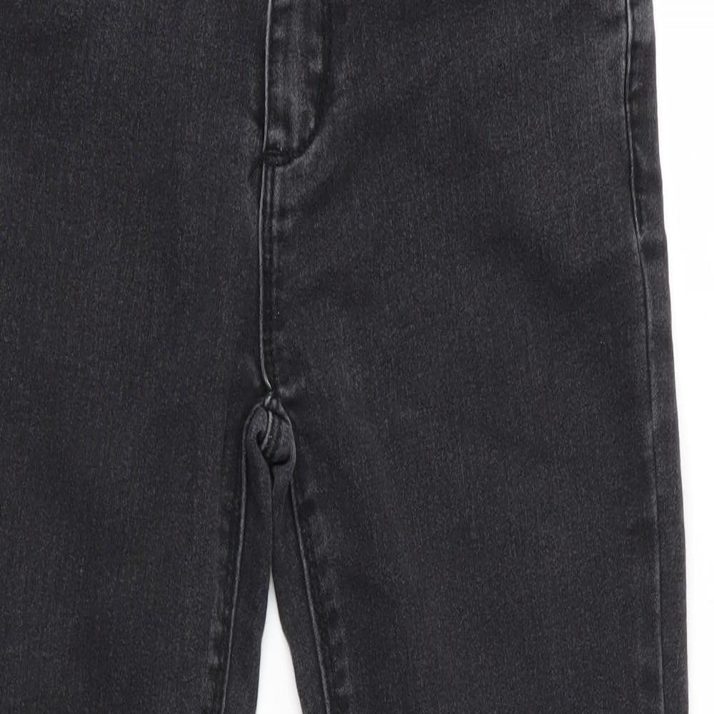 Denim Co Girls Black   Skinny Jeans Size 8-9 Years