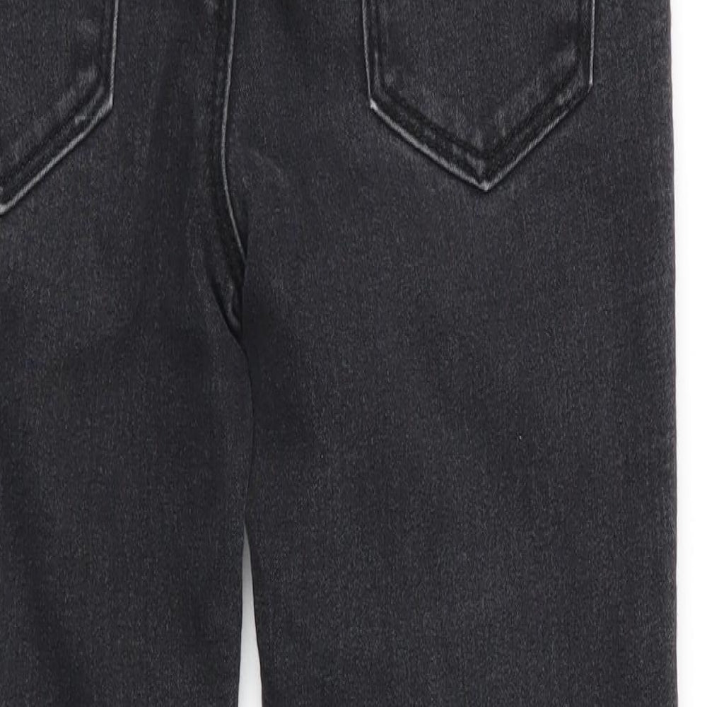 Denim Co Girls Black   Skinny Jeans Size 8-9 Years