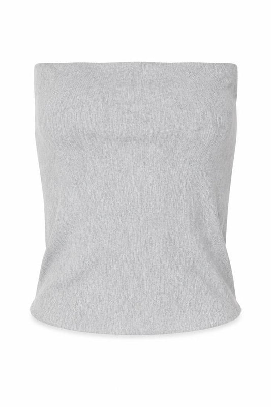 New Look Womens Grey   Cropped T-Shirt Size S