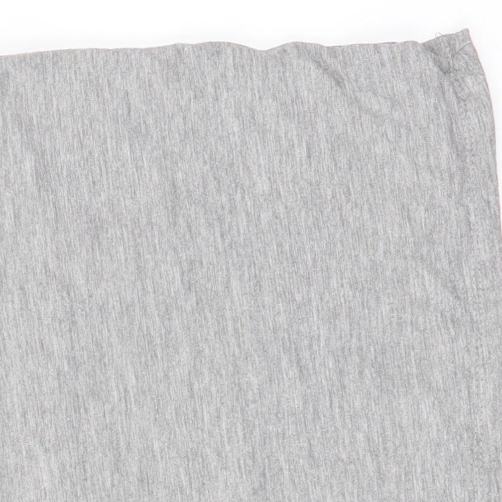 New Look Womens Grey   Cropped T-Shirt Size S