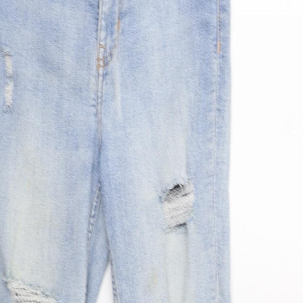 H&M Womens Blue   Skinny Jeans Size 8 L30 in
