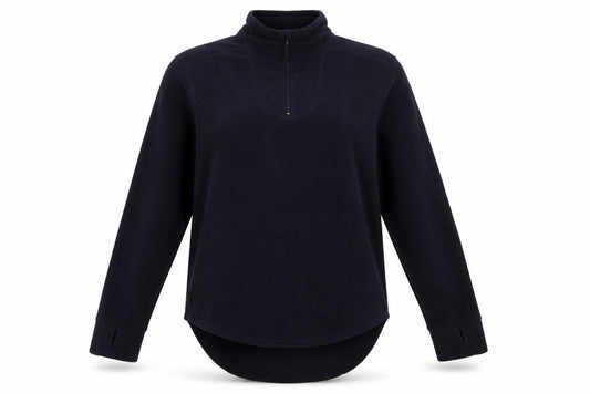 Womens Blue   Henley Hoodie Size M