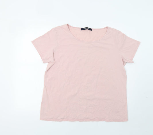 Marina Sport Womens Pink   Basic T-Shirt Size L
