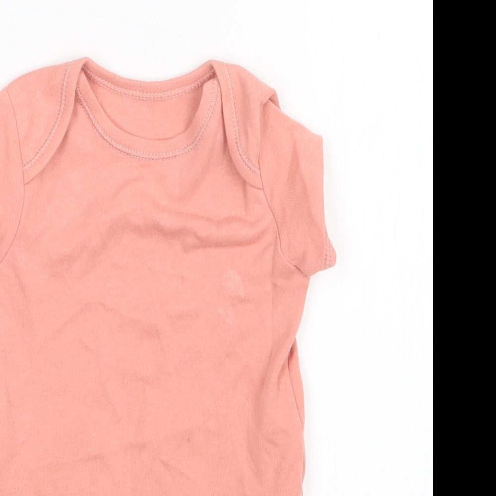 George Girls Pink   Babygrow One-Piece Size 3-6 Months