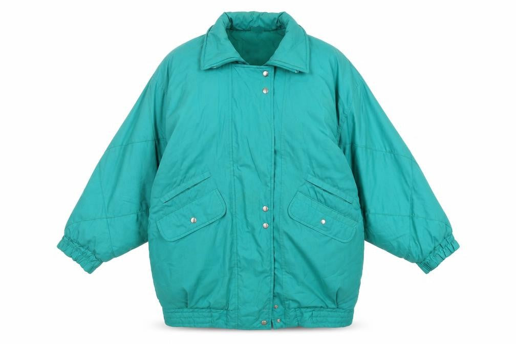 CLASSIC WOMAN Womens Green   Overcoat Coat Size 20