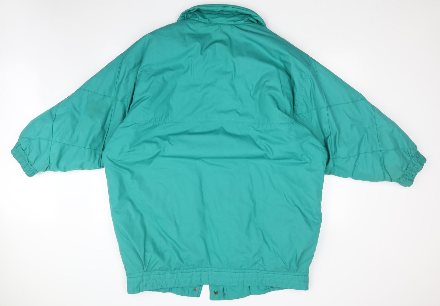 CLASSIC WOMAN Womens Green   Overcoat Coat Size 20