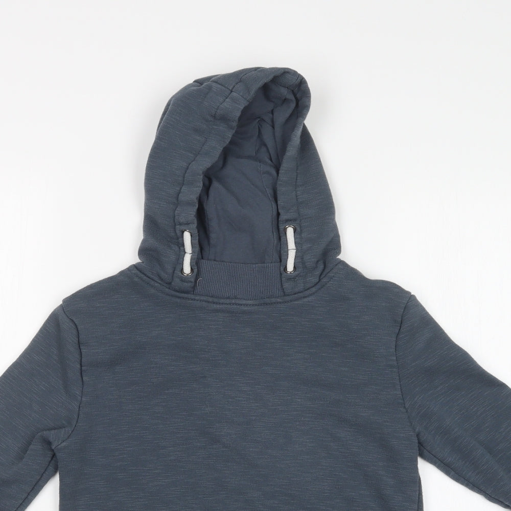 Primark Boys Blue   Pullover Hoodie Size 9-10 Years