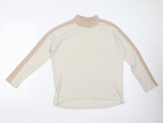 TU Womens Beige   Basic T-Shirt Size 8