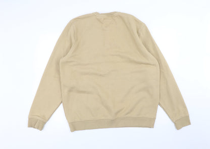 Back view of Easy women’s beige jumper, size XL