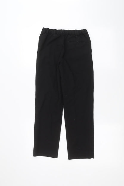 Back view of Tu boys’ black dress pants trousers, size 9, months