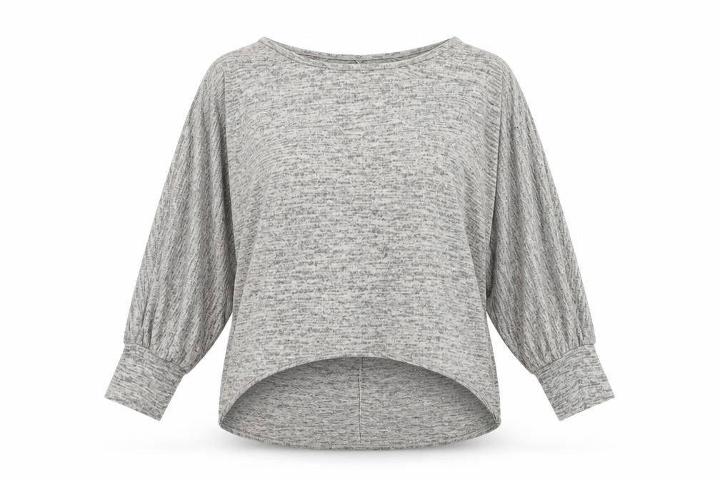 Preworn Womens Grey   Basic T-Shirt Size XL