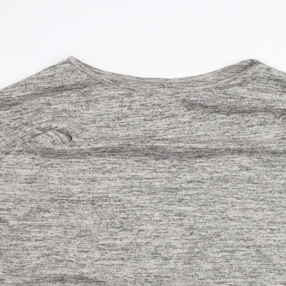 Preworn Womens Grey   Basic T-Shirt Size XL