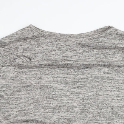 Preworn Womens Grey   Basic T-Shirt Size XL