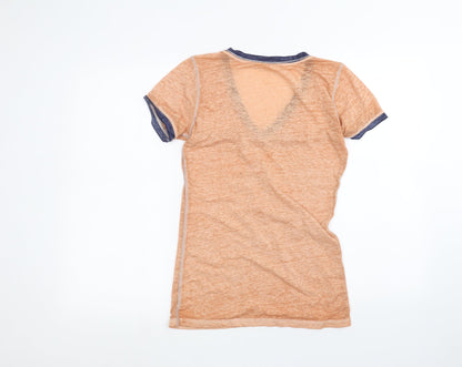 Preworn Womens Brown   Basic T-Shirt Size M