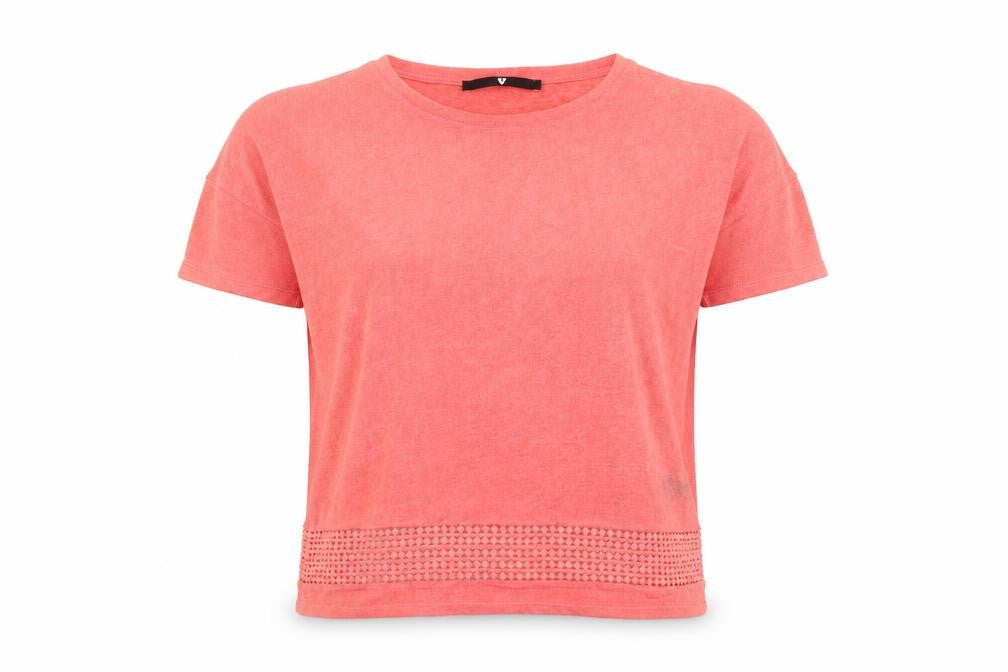 Very Womens Pink   Basic T-Shirt Size 10