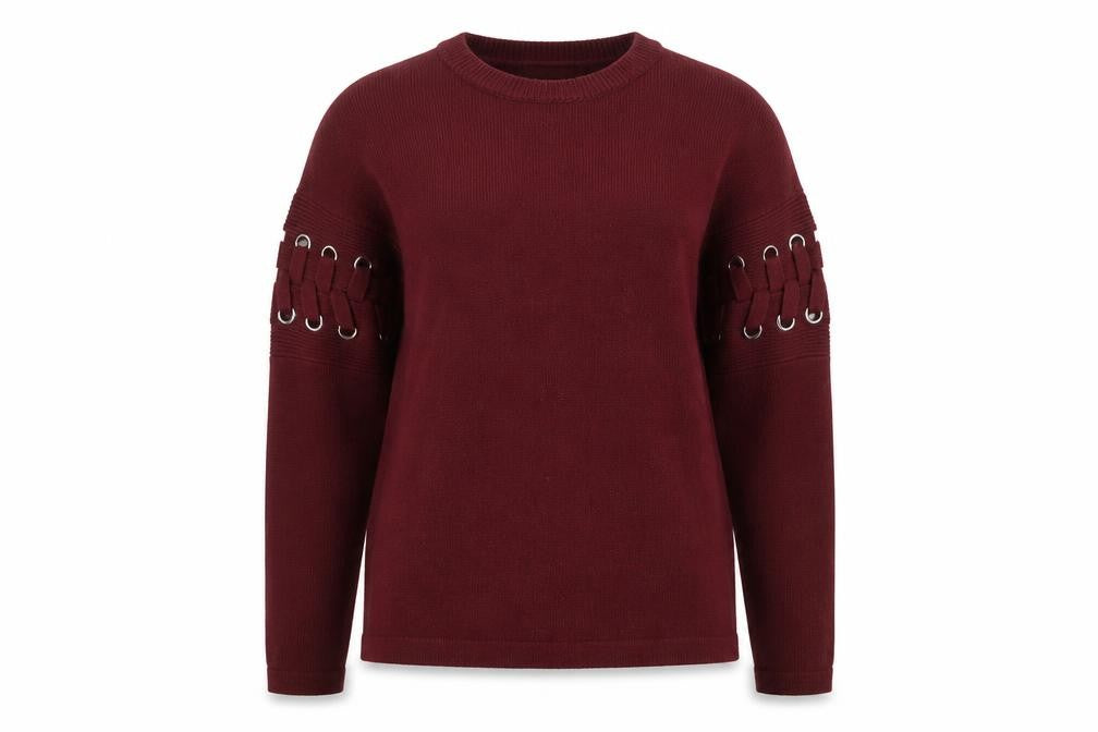 Papaya Womens Red   Pullover Jumper Size S