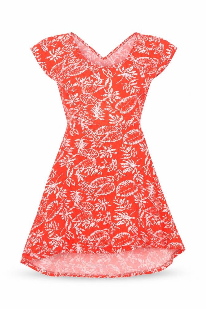Club L Womens Red   A-Line  Size 8