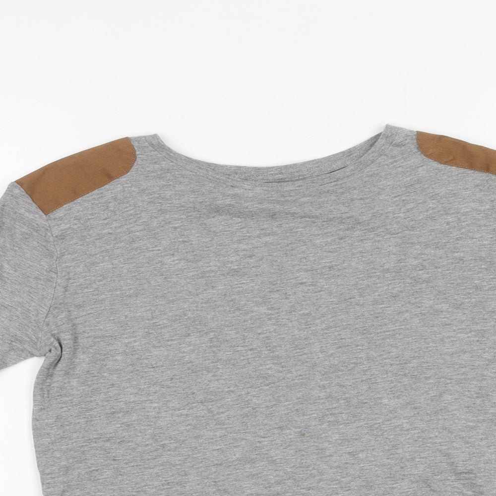 River Island Boys Grey   Basic T-Shirt Size 9-10 Years