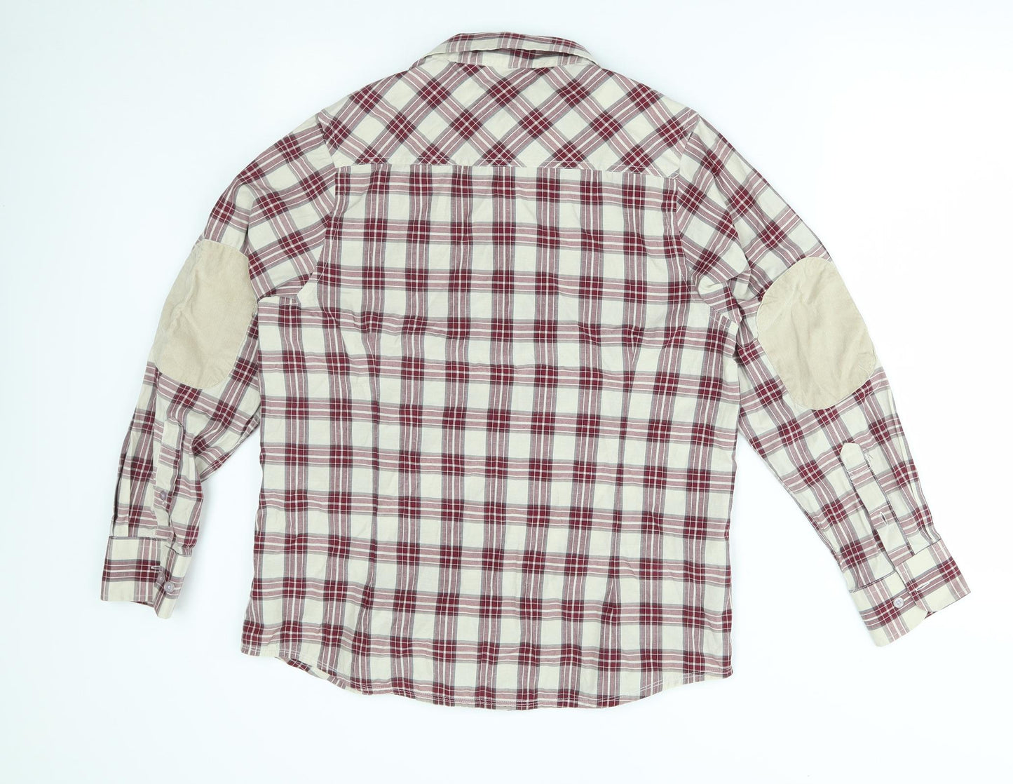 granite Womens Red Plaid  Basic Button-Up Size 12