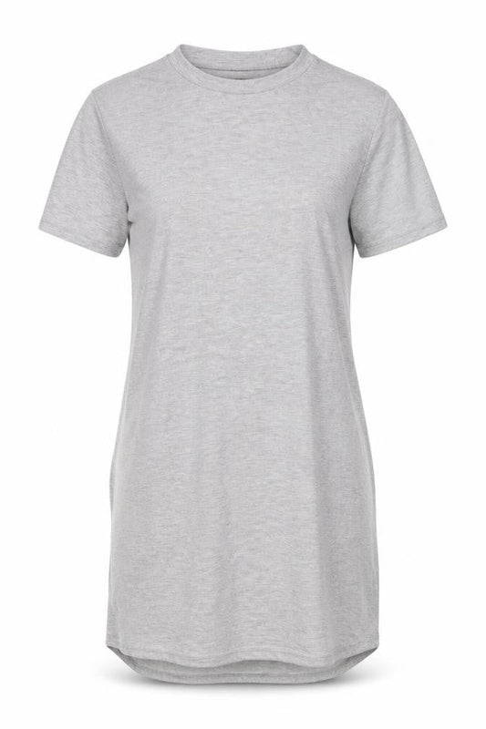 PRETTYLITTLETHING Womens Grey   T-Shirt Dress  Size 6