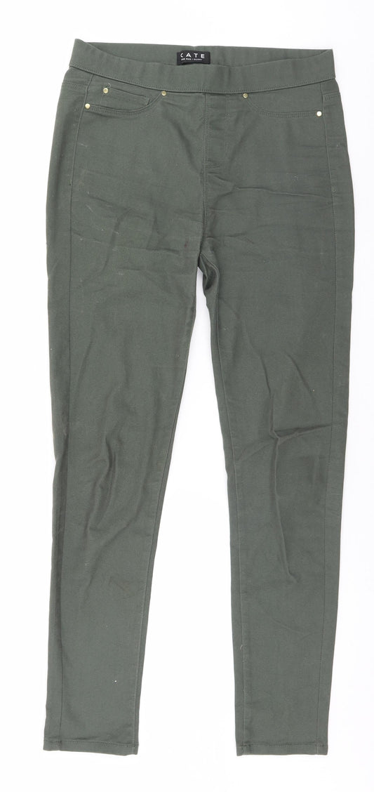 KATE Womens Brown   Trousers  Size 10 L28 in
