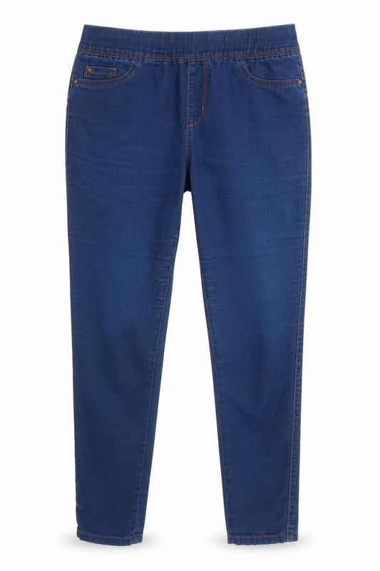Denim & Co. Womens Blue   Jegging Jeans Size 12 L30 in