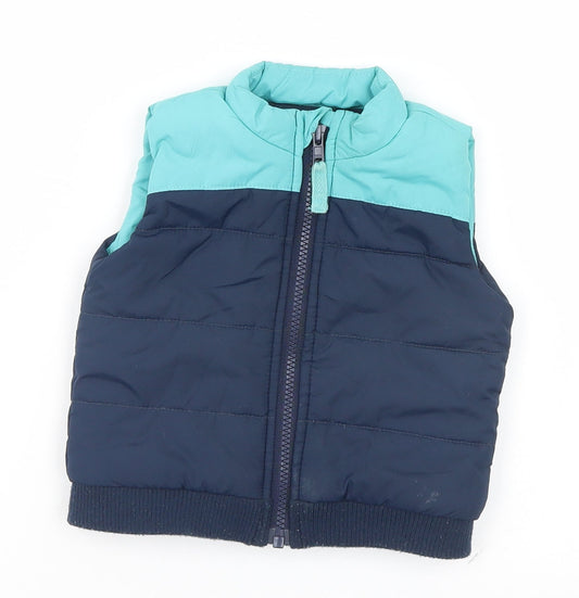 BHS Baby Blue   Parka Jacket Size 3-6 Months