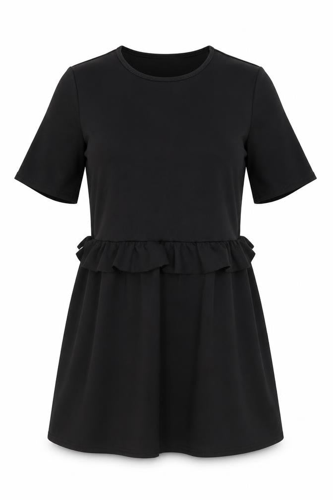 Boohoo Womens Black   Basic Blouse Size 10
