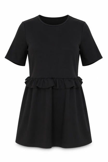 Boohoo Womens Black   Basic Blouse Size 10