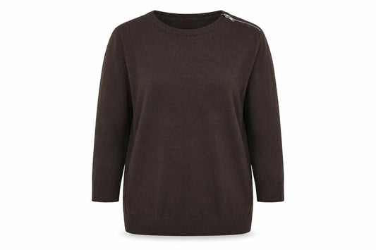 Front view of Red Herring women’s blue jumper, size UK 20