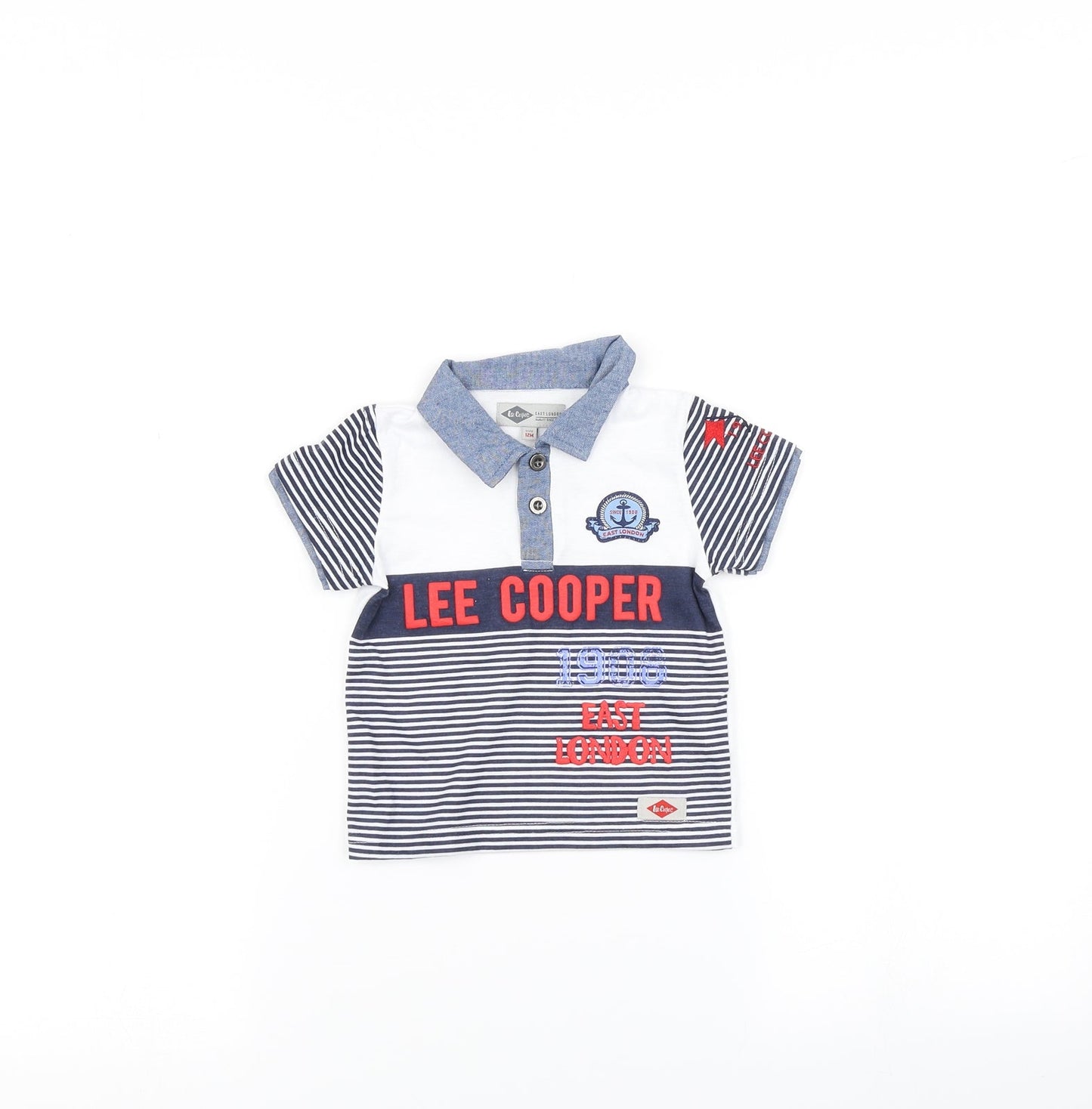 Lee Cooper Baby White   Basic T-Shirt Size 12 Months