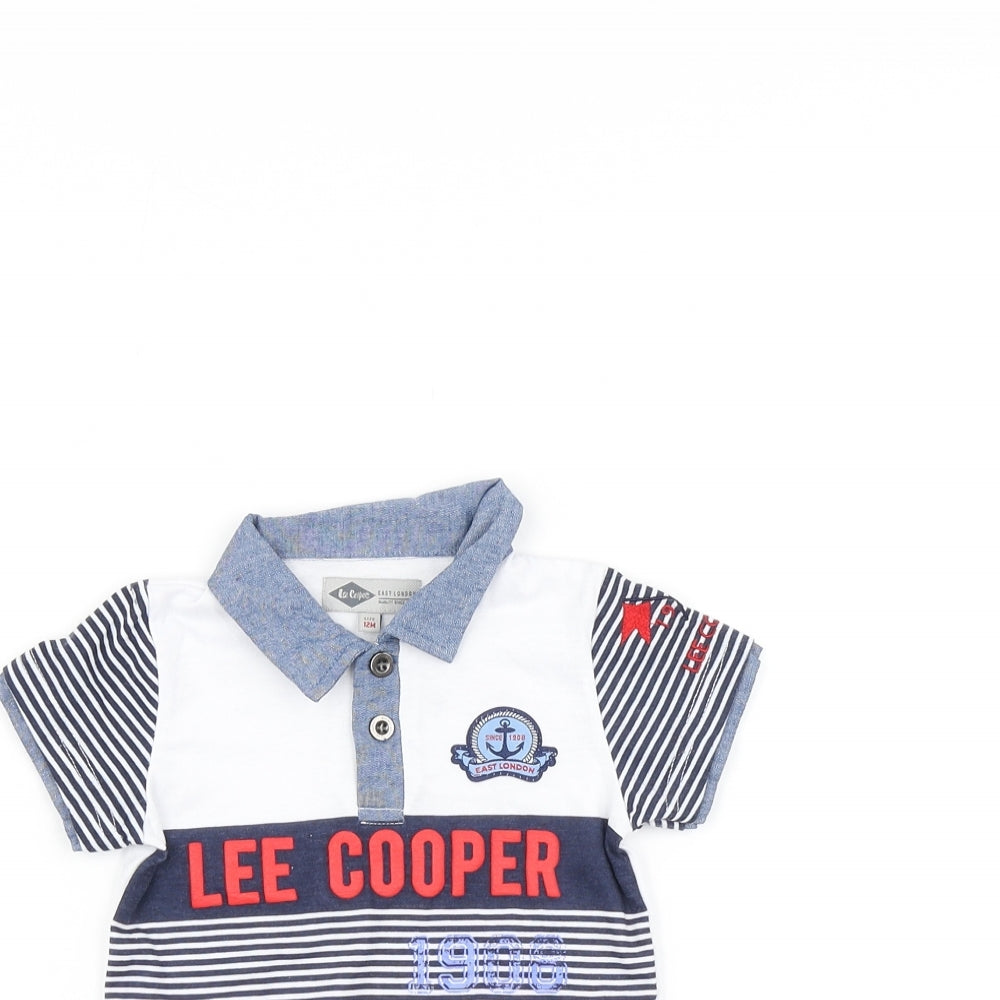 Lee Cooper Baby White   Basic T-Shirt Size 12 Months