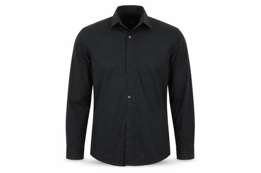 River Island Mens Black    Button-Up Size S
