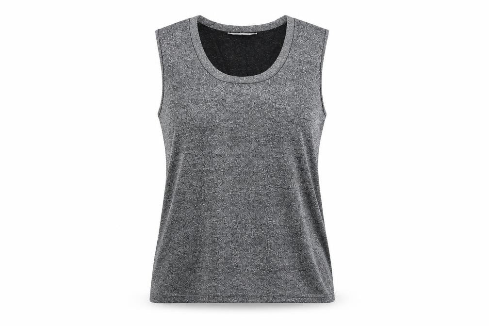 editions Womens Grey   Basic T-Shirt Size 10