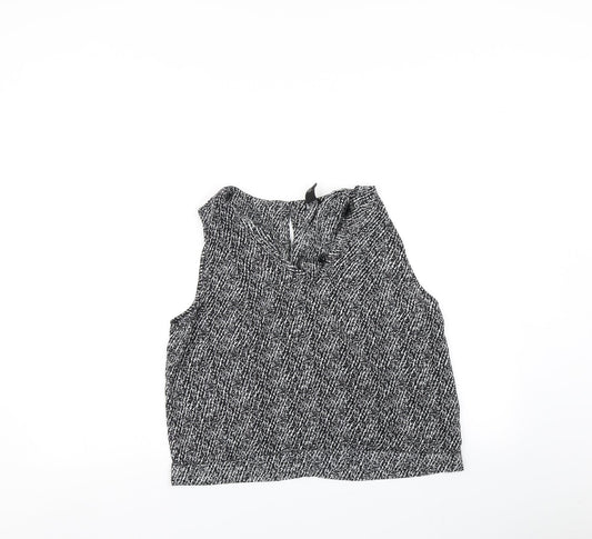 FOREVER 21 Womens Grey   Basic Button-Up Size L